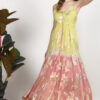 Foil Printed Ombre Dress1