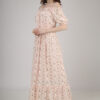 Off-Shoulder Floral Printed Dress1