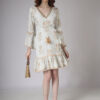 Tassel Printed Tropical dress1