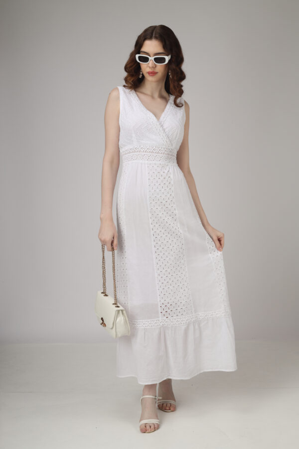White Long Summer Dress