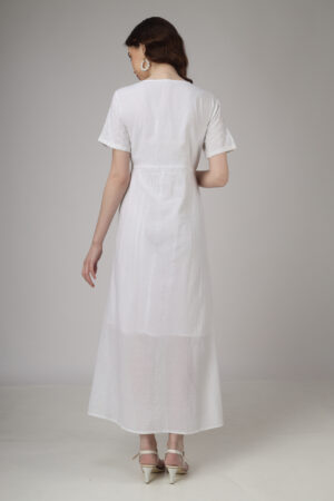 Classic White Lace Dress3