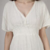 Classic White Short Dress5