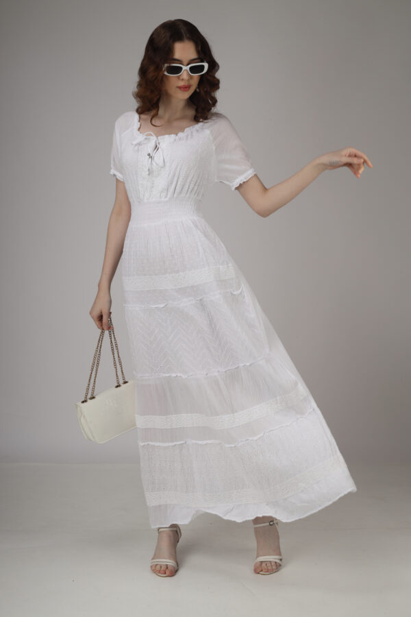 White Lace Maxi Dress1