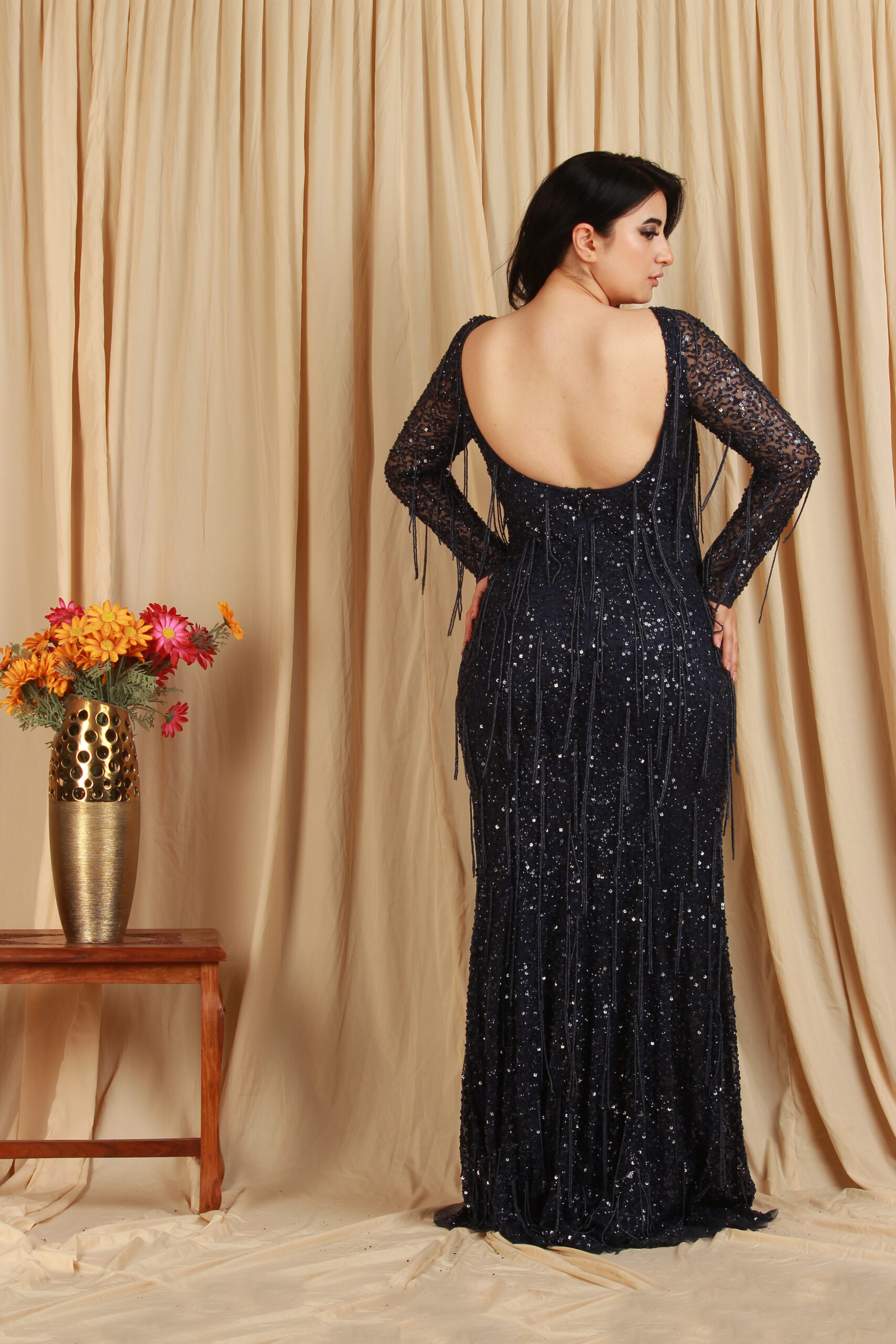 Little Black Dress Long Sleeves Sexy Lace Tulle Sheer Party Dress Plus Size  Women Aso Ebi Evening Cocktail Gowns Zipper Back From Alegant_lady, $100.26  | DHgate.Com
